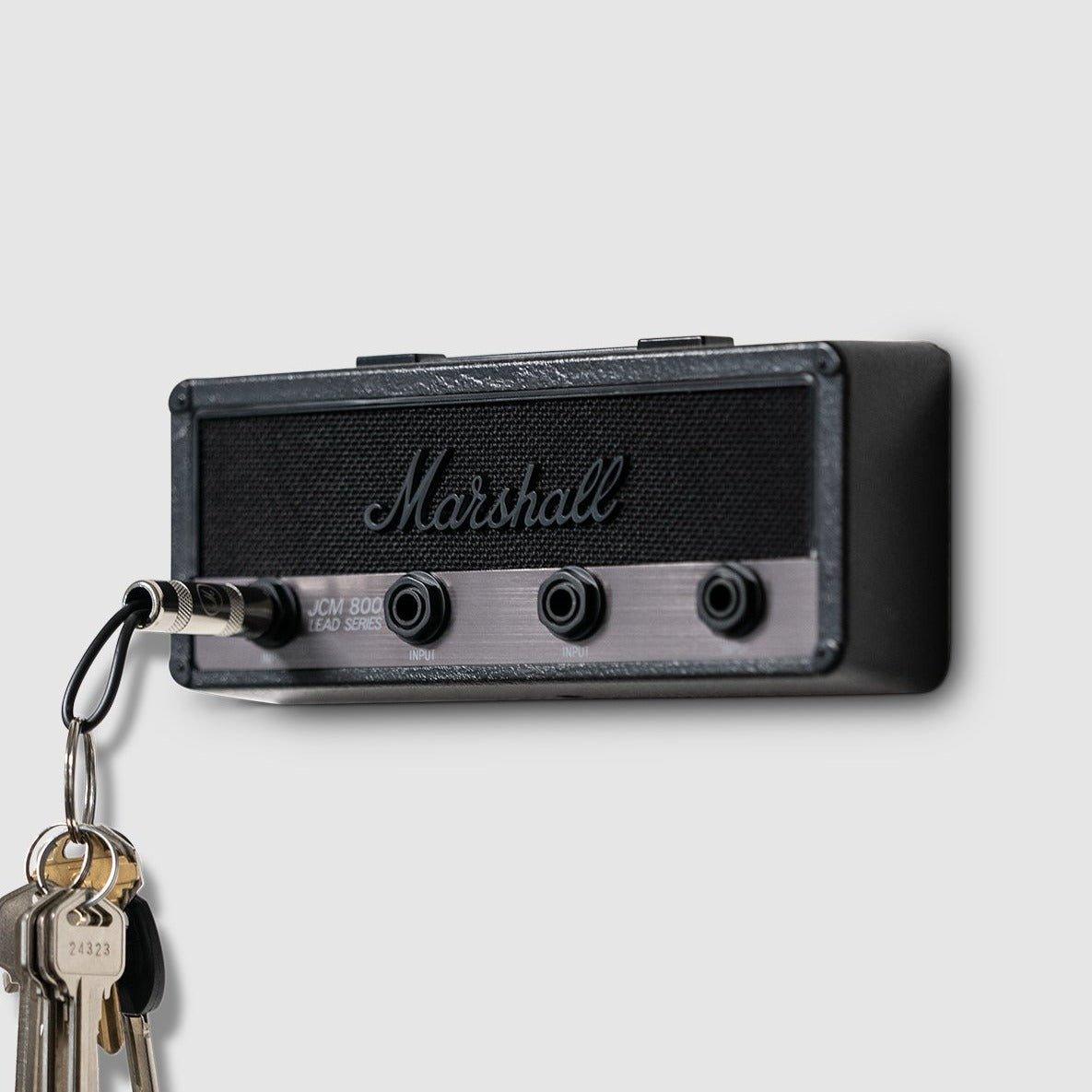 Retro Home Decoration: Wall Mount Key Hanger with 4 Plugs for Guitars & Keychains